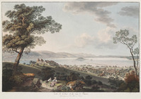 KG 01267
<br/>
Gezicht op Cerlier en de Bielersee
<br/>
<em>Aberli, Johann Ludwig (1723-1786)</em>